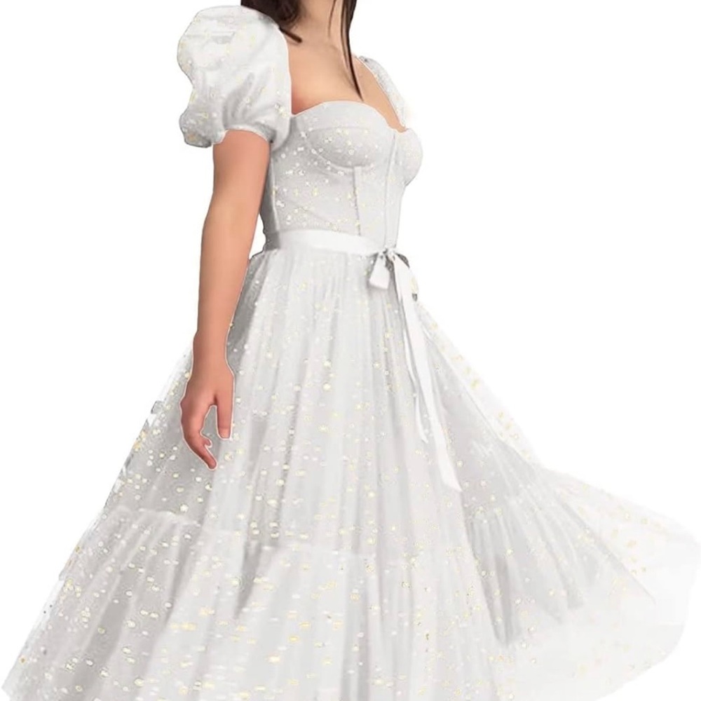 Tulle sparkly dress